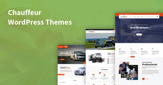thèmes WordPress chauffeurs