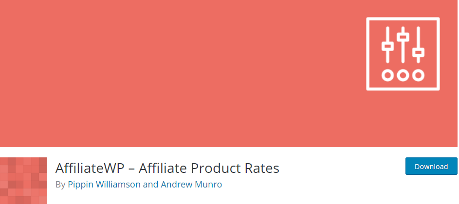 AffiliateWP – партнерские тарифы на продукты