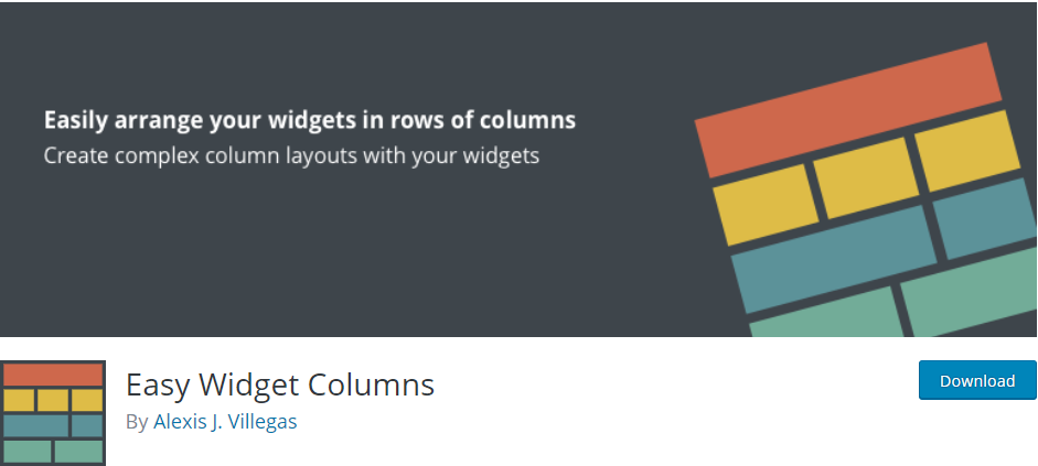 Columnas de widgets fáciles
