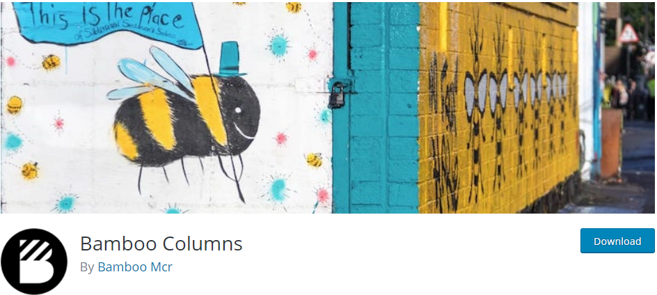 Columnas de bambú