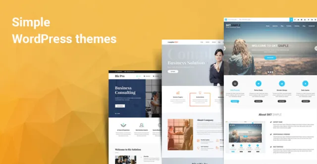简单的 WordPress 主题