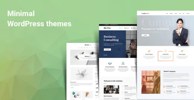 Temi WordPress minimi