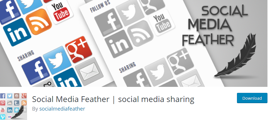 Plume des médias sociaux