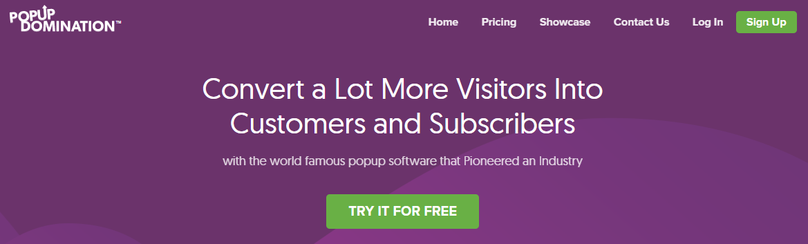 Domination pop-up
