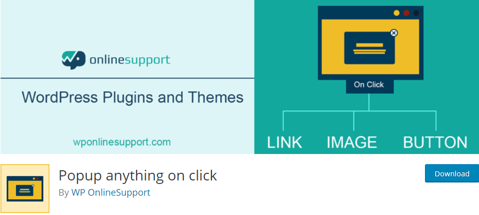 Popup n'importe quoi sur clic