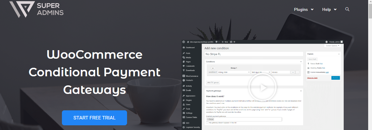 WooCommerce 조건부 결제 플러그인