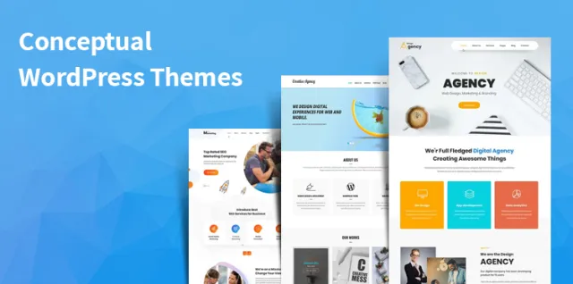 概念性 WordPress 主题