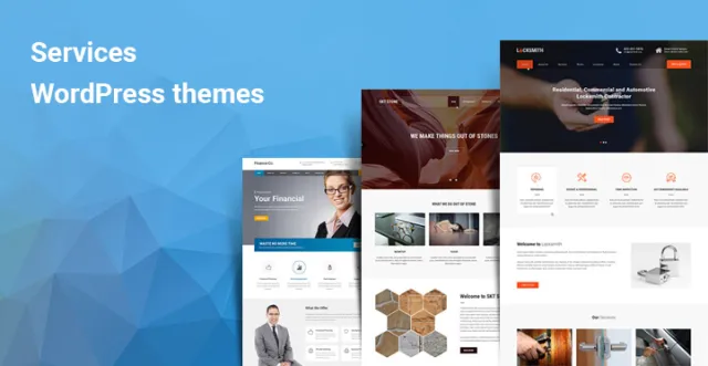 服務 WordPress 主題
