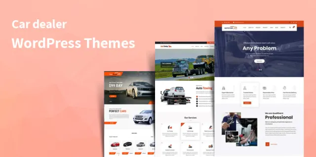 자동차 딜러 WordPress 테마
