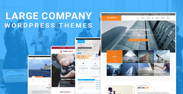 大型公司 WordPress 主题