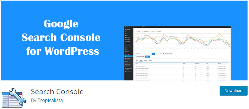 Console di ricerca di Google