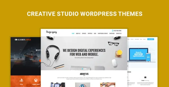 Creative Studio WordPress-Designs