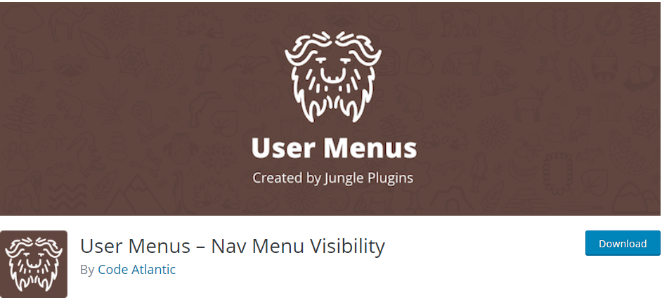 Menu utente – Visibilità del menu di navigazione