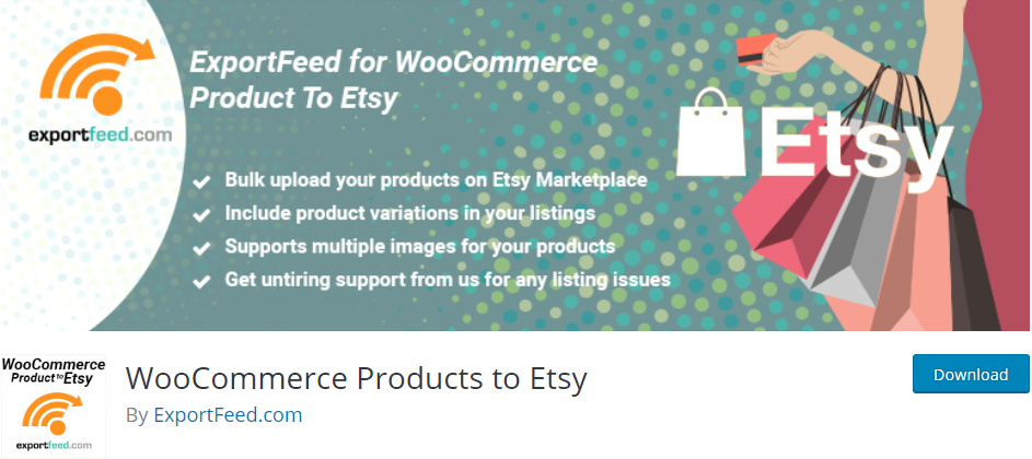 Produits WooCommerce vers Etsy