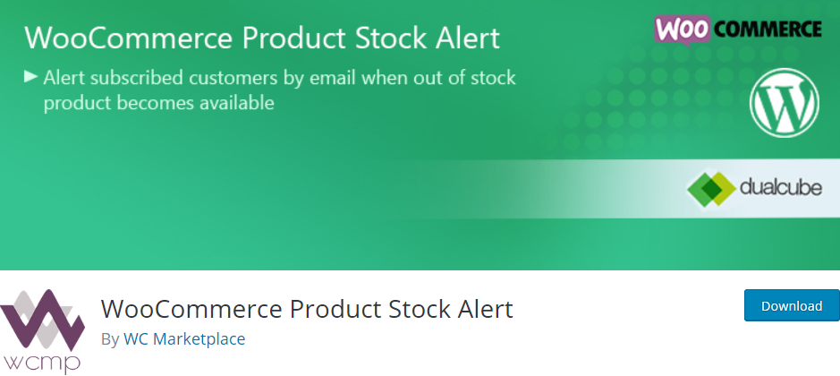 Alerte de stock de produits WooCommerce