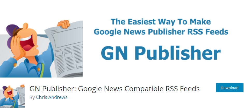 GN Publisher: kanały RSS zgodne z Google News
