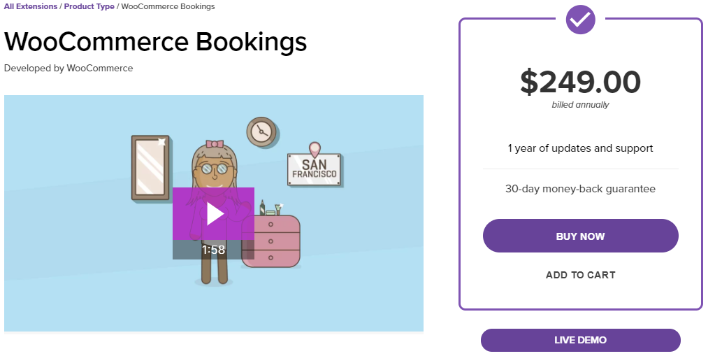 Reservas WooCommerce