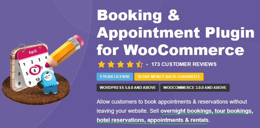 Complemento de reservas y citas para WooCommerce
