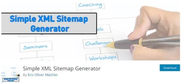 prosty generator map witryn XML