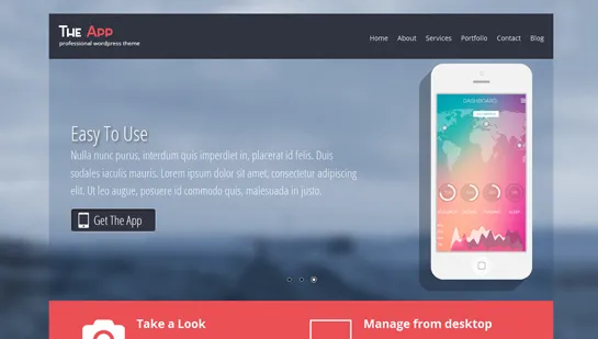 应用程序 WordPress 主题