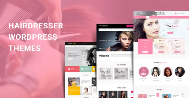 Motywy WordPress dla fryzjera