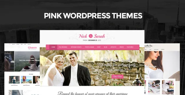 粉色 WordPress 主题
