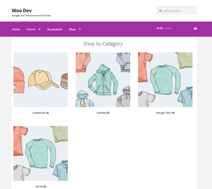 Come visualizzare più categorie sulla home page