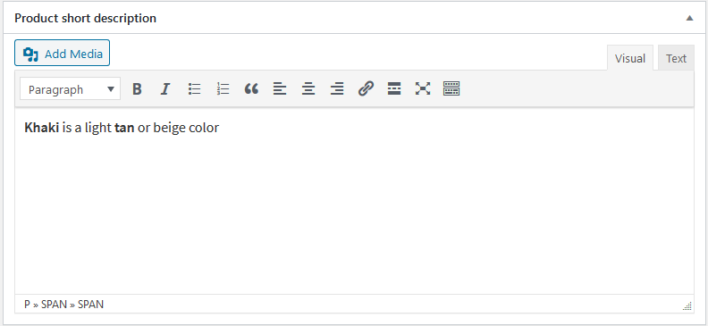 Escribir una breve descripción