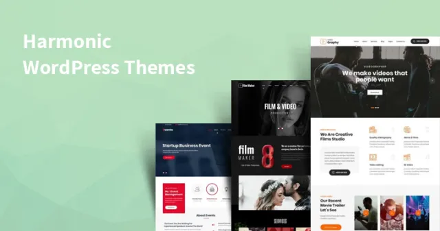гармоничные темы WordPress