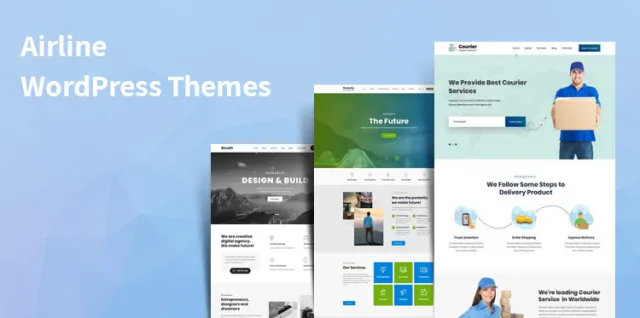항공사 WordPress 테마