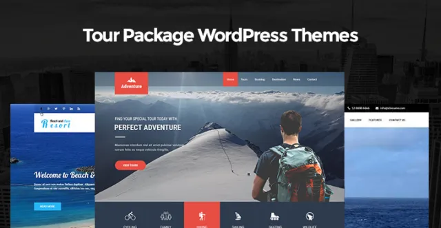 旅游套餐 WordPress 主题
