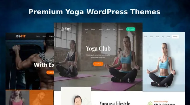 요가 WordPress 테마