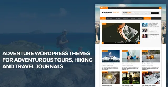 모험 WordPress 테마