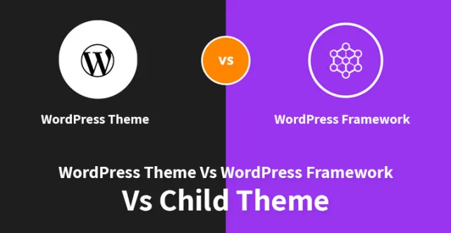 WordPress 테마 대 WordPress 프레임워크 대 하위 테마