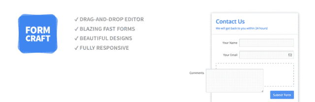 Плагин FormCraft для WordPress.