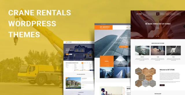 ธีม WordPress ให้เช่าเครน