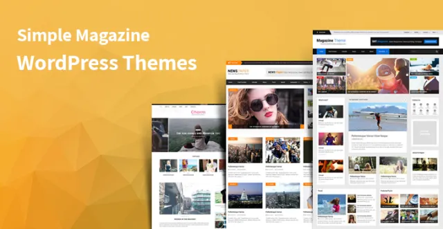 temas sencillos de WordPress para revistas