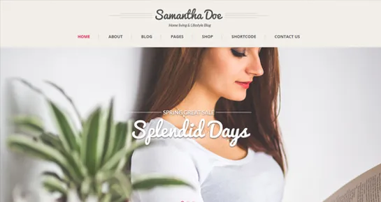 ธีม WordPress Girlie