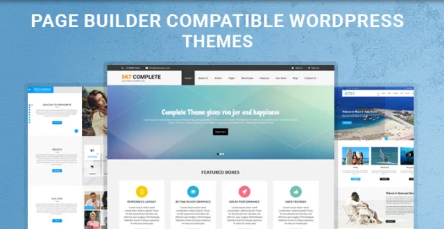 tema WordPress pembuat halaman