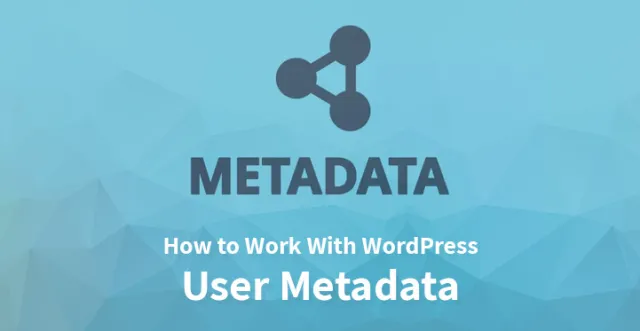 Работа с метаданными пользователей WordPress