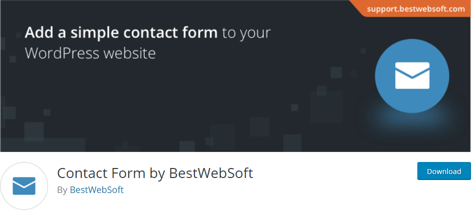 Контактная форма от BestWebSoft