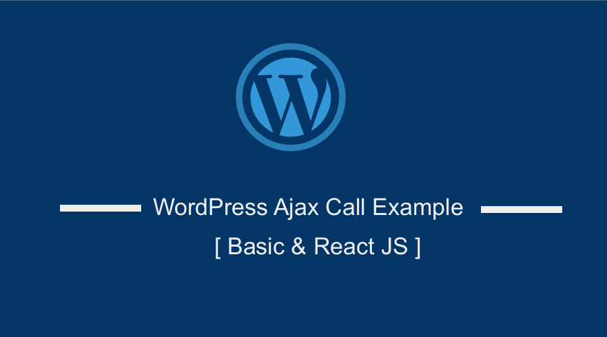 Exemplo de chamada do WordPress Ajax