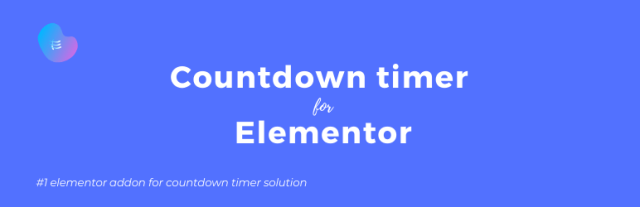 Elementorのカウントダウンタイマー
