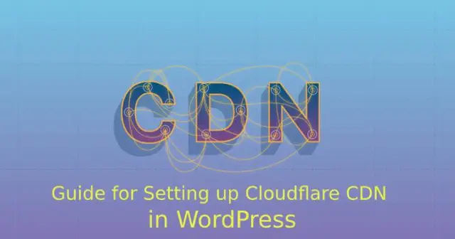 Cloudflare CDN di WordPress