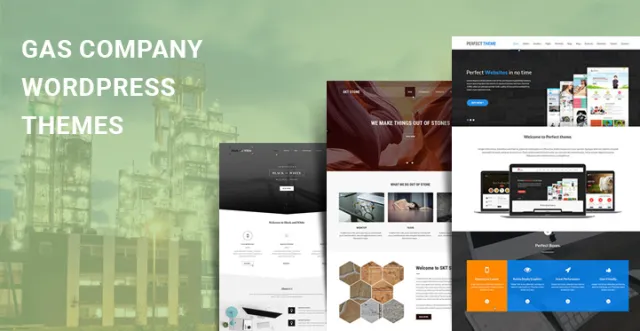 Thèmes WordPress pour les compagnies de gaz