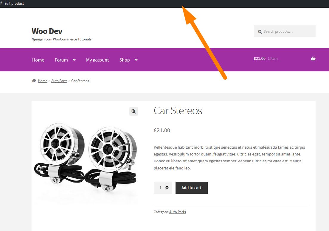 WooCommerce 고객 또는 구독자를 위한 관리자 표시줄 숨기기