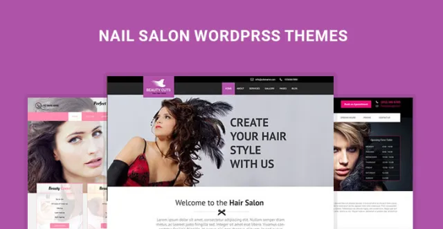 Thèmes WordPress pour salons de manucure