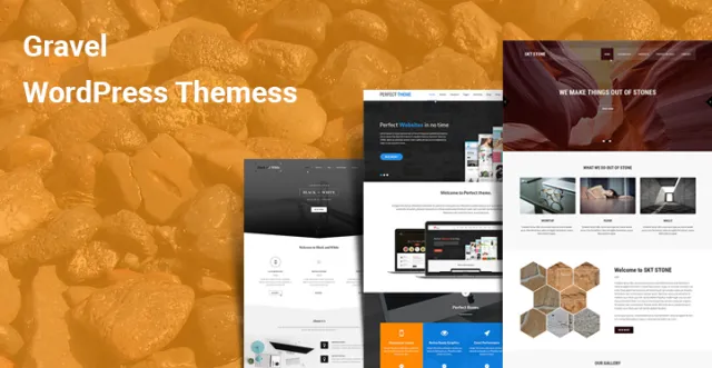 Thèmes WordPress de gravier