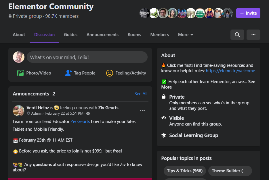Elementor-Community