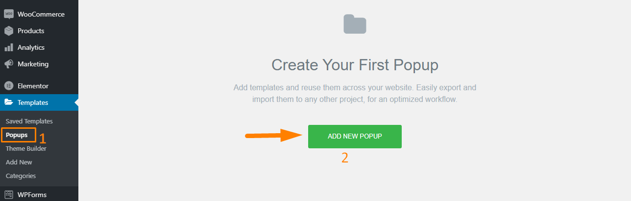 Popups erstellen